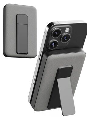 🆕 MyCharge CliqLuxe 10K Magnetic Power Bank Wireless Phone Charger W/ Kickstand